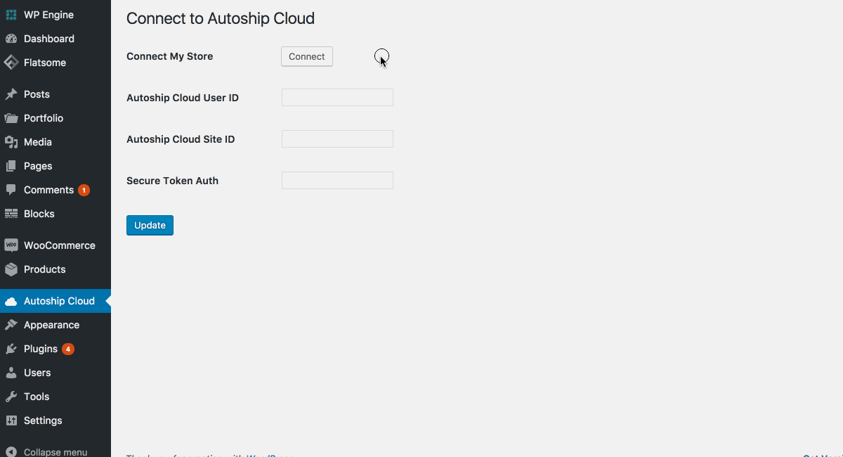 Connect to Autoship Cloud in Minutes