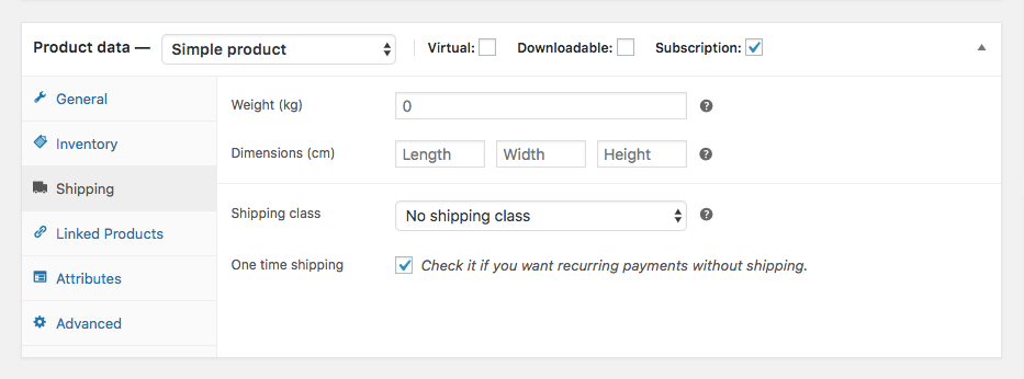 Setting up shipping and delivery with YITH WooCommerce Subscription