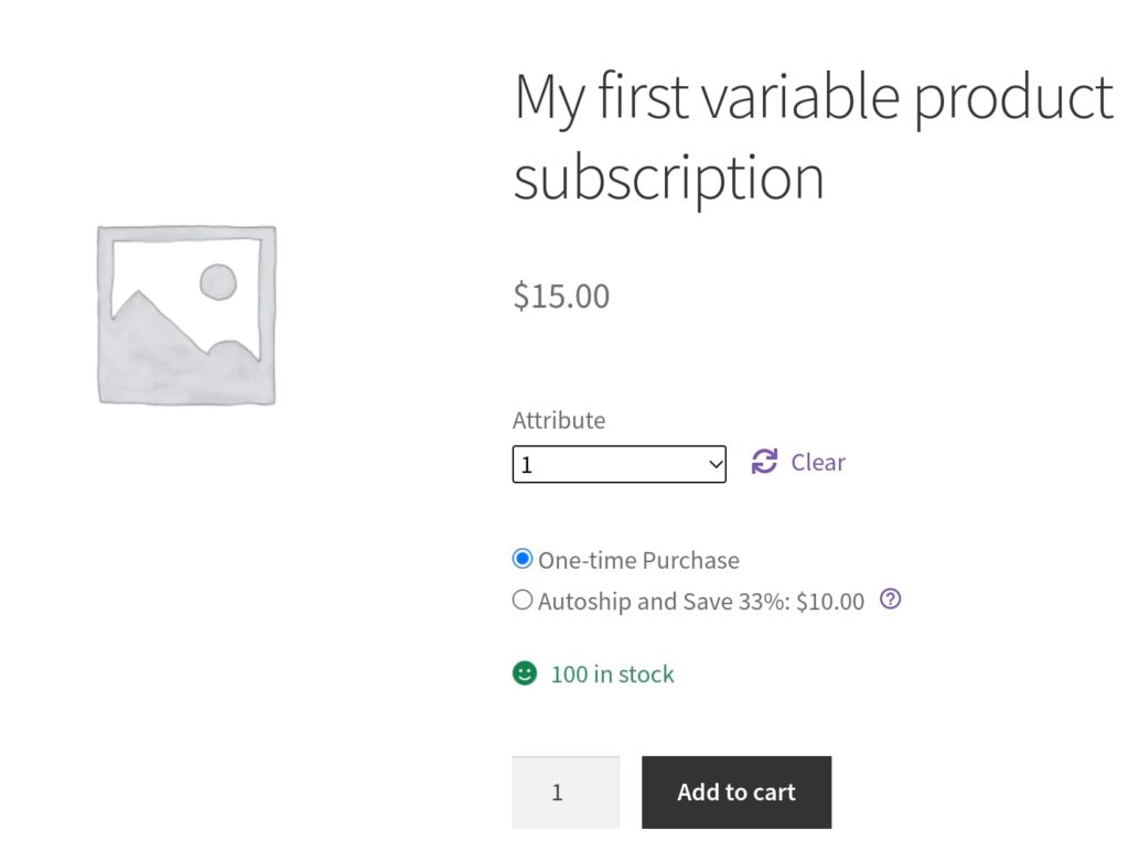 Launching a variable WooCommerce product subscription
