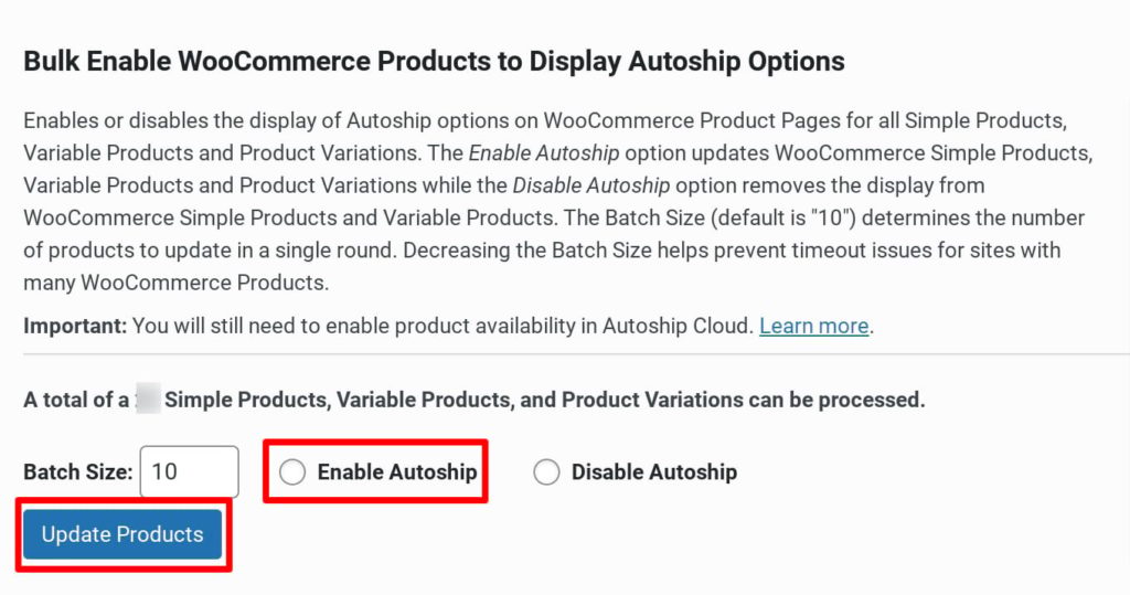 Adding subscription option to WooCommerce product pages - bulk action